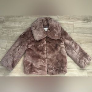 A new day faux fur coat